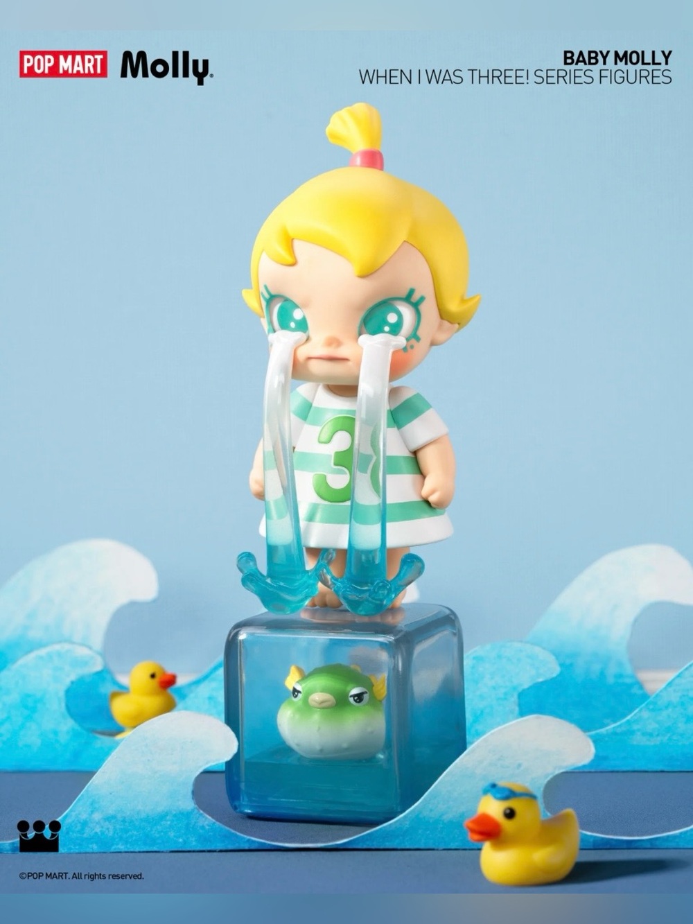 POP MART Molly Baby "Cry Me a River" from the “When I Was Three!” Series